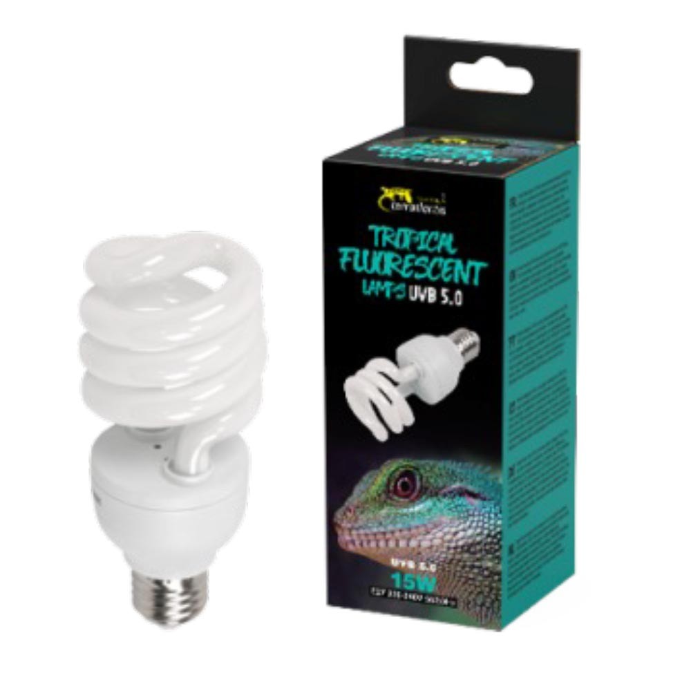 LÁMPARA TROPICAL FLUORESCENTE UVB 5.0 15W
