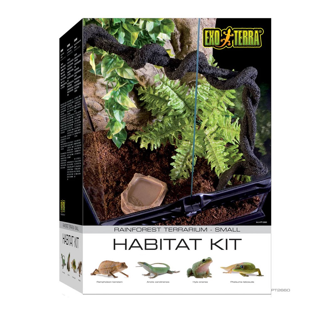 kit de terrario tropical exo terra talla s