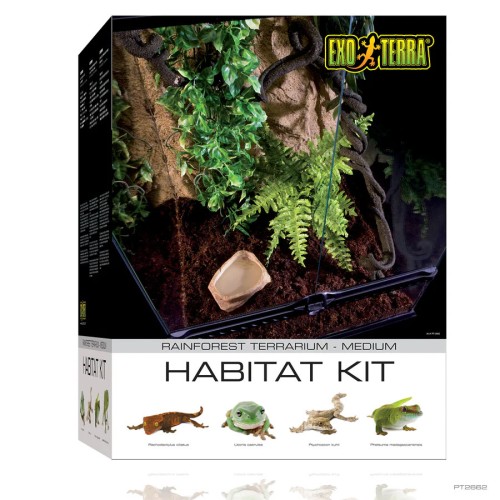 kit de terrario tropical exo terra talla m