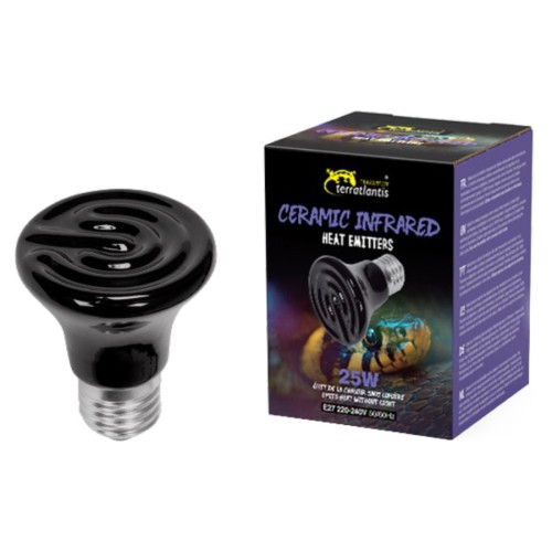 BOMBILLA DE CALOR INFRARROJA DE CERÁMICA 25W